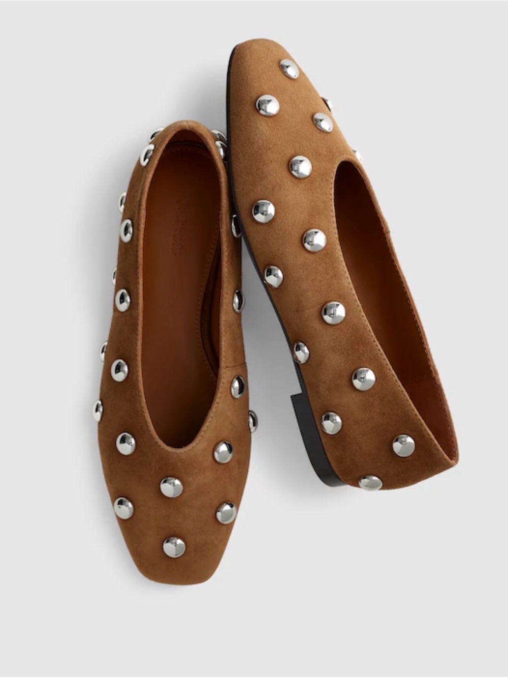 Madewell Mylie Studded Ballet Flat - Acorn